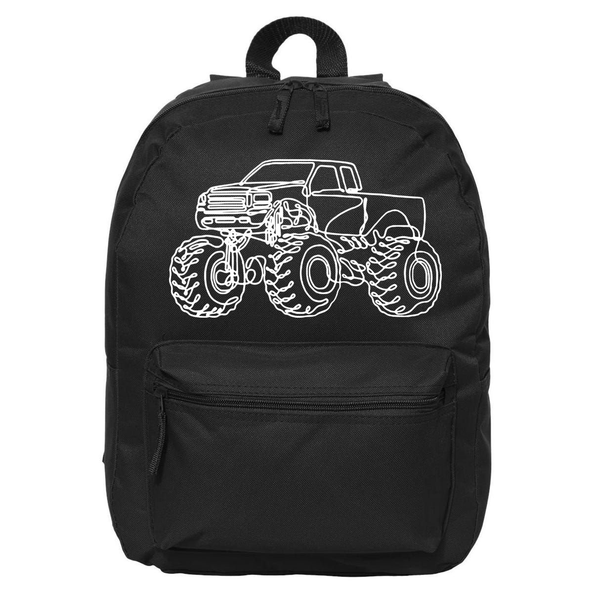 Monster Truck 16 in Basic Backpack