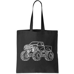 Monster Truck Tote Bag