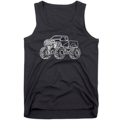 Monster Truck Tank Top