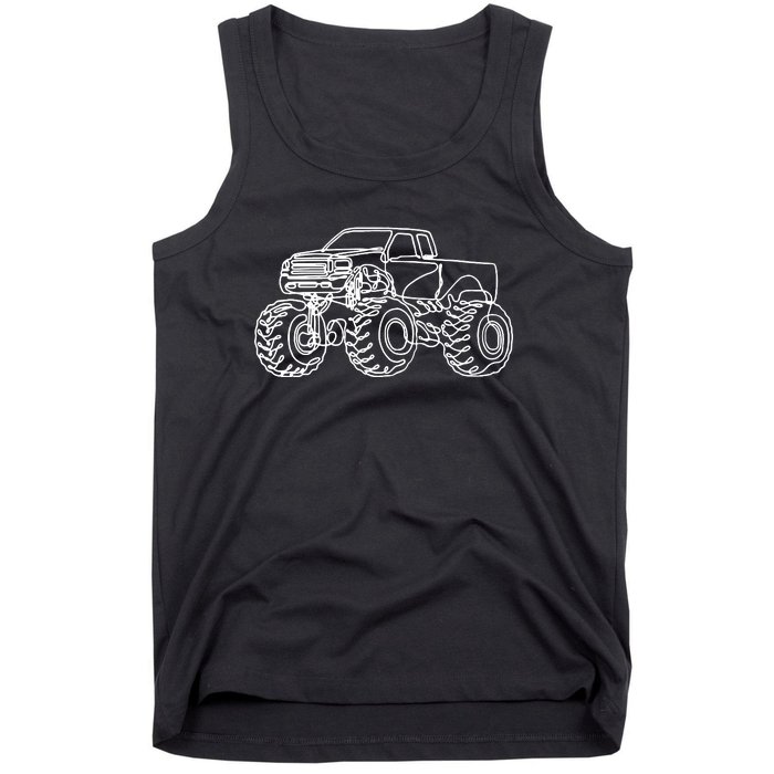 Monster Truck Tank Top