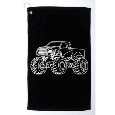 Monster Truck Platinum Collection Golf Towel