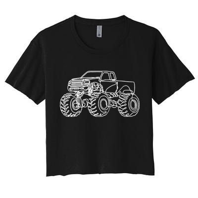 Monster Truck Crop Top
