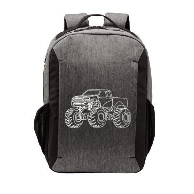 Monster Truck Vector Backpack