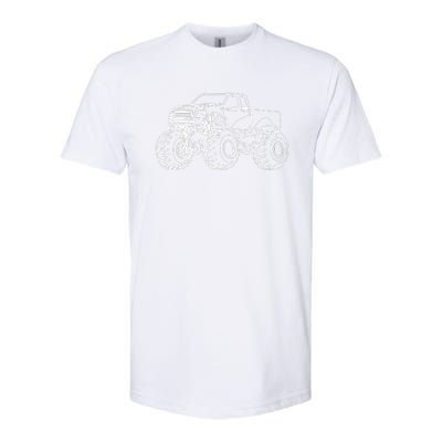 Monster Truck Softstyle CVC T-Shirt