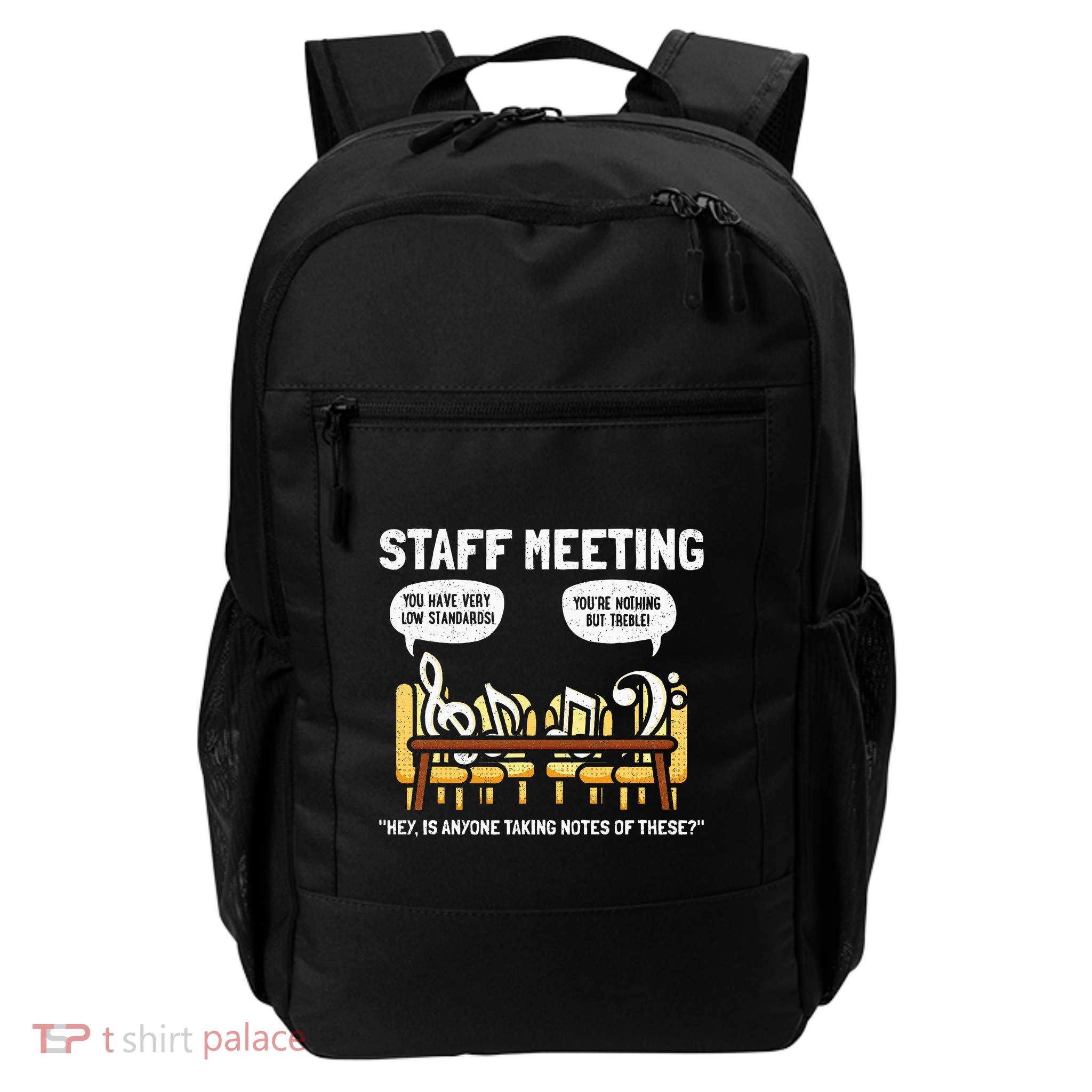 Music Theory Musician Music Teacher Funny Musical Notes Daily Commute Backpack