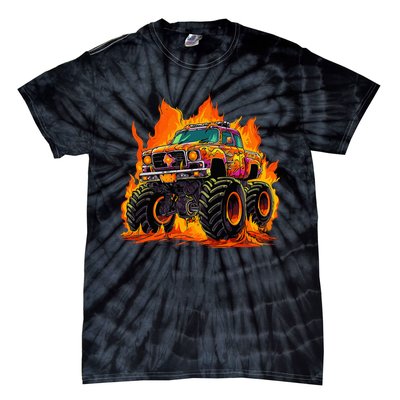 Monster Truck Tie-Dye T-Shirt