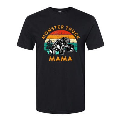 Monster Truck Mama Retro Vintage Style Monster Truck Softstyle CVC T-Shirt