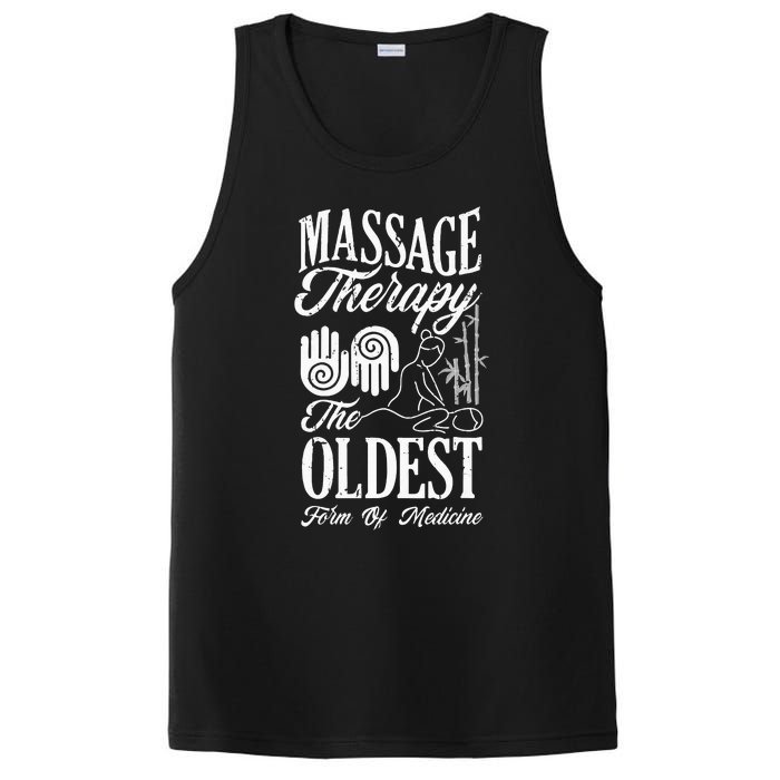 Massage Therapist Massage Therapy Oldest Form Of Therapy PosiCharge Competitor Tank