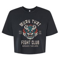 Muay Thai Bella+Canvas Jersey Crop Tee