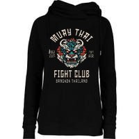 Muay Thai Womens Funnel Neck Pullover Hood