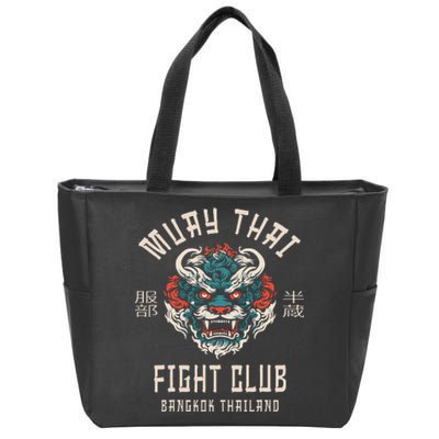 Muay Thai Zip Tote Bag