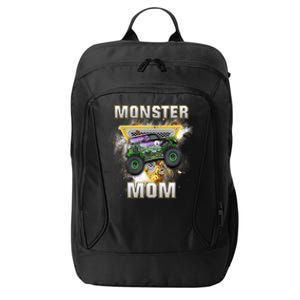 Monster Truck Mom Monster Truck Are My Jam Truck Lovers City Backpack