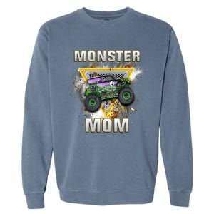 Monster Truck Mom Monster Truck Are My Jam Truck Lovers Garment-Dyed Sweatshirt