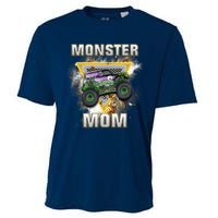 Monster Truck Mom Monster Truck Are My Jam Truck Lovers Cooling Performance Crew T-Shirt