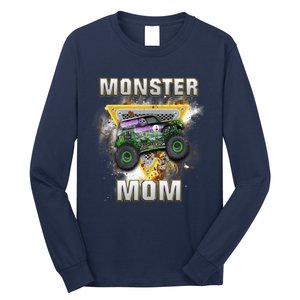 Monster Truck Mom Monster Truck Are My Jam Truck Lovers Long Sleeve Shirt