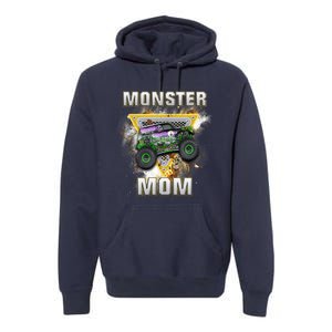 Monster Truck Mom Monster Truck Are My Jam Truck Lovers Premium Hoodie