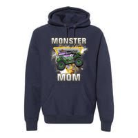 Monster Truck Mom Monster Truck Are My Jam Truck Lovers Premium Hoodie