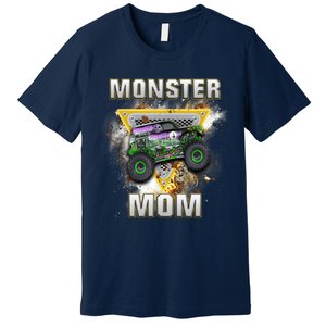 Monster Truck Mom Monster Truck Are My Jam Truck Lovers Premium T-Shirt