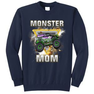 Monster Truck Mom Monster Truck Are My Jam Truck Lovers Tall Sweatshirt