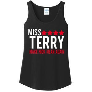 Miss Terry Make Nick Mean Again Ladies Essential Tank