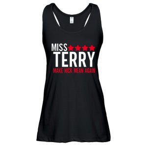 Miss Terry Make Nick Mean Again Ladies Essential Flowy Tank