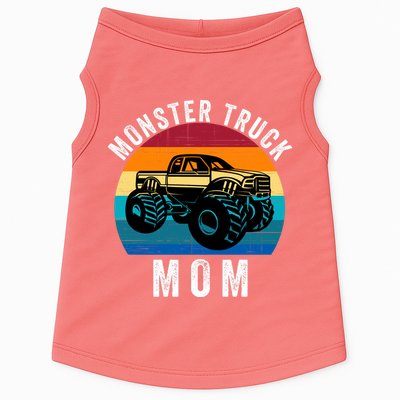 Monster Trucks Mom MotherS Day Moms Love Monster Trucks Too Monster Truck Fan Doggie Tank