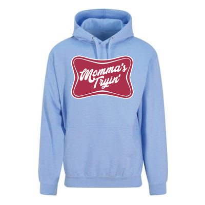 Mommas Tryin Unisex Surf Hoodie