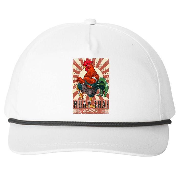 Muay Thai Snapback Five-Panel Rope Hat