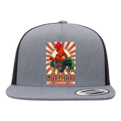 Muay Thai Flat Bill Trucker Hat