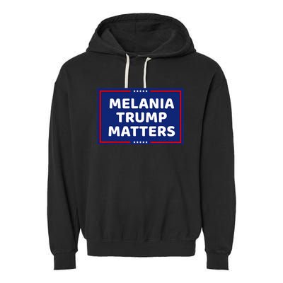 Melania Trump Matters Garment-Dyed Fleece Hoodie