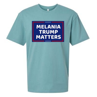 Melania Trump Matters Sueded Cloud Jersey T-Shirt