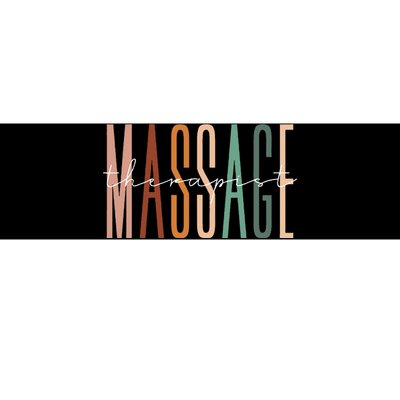 Massage Therapist Muscle Therapy Massage Therapy Squad Bumper Sticker