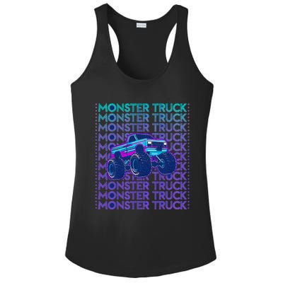 Monster Truck Ladies PosiCharge Competitor Racerback Tank