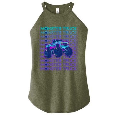 Monster Truck Women’s Perfect Tri Rocker Tank