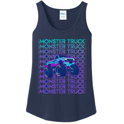 Monster Truck Ladies Essential Tank