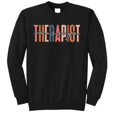 Massage Therapist Muscle Therapy Massage Therapy Squad Sweatshirt