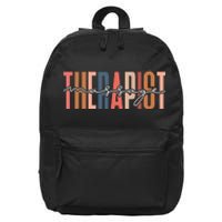 Massage Therapist Muscle Therapy Massage Therapy Squad 16 in Basic Backpack