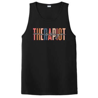 Massage Therapist Muscle Therapy Massage Therapy Squad PosiCharge Competitor Tank