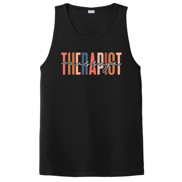 Massage Therapist Muscle Therapy Massage Therapy Squad PosiCharge Competitor Tank