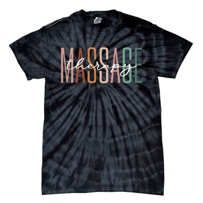 Massage Therapist Muscle Therapy Massage Therapy Tie-Dye T-Shirt