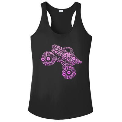 Monster Truck Ladies PosiCharge Competitor Racerback Tank