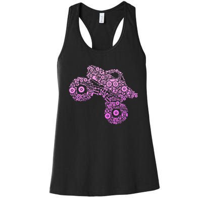 Monster Truck Women's Racerback Tank