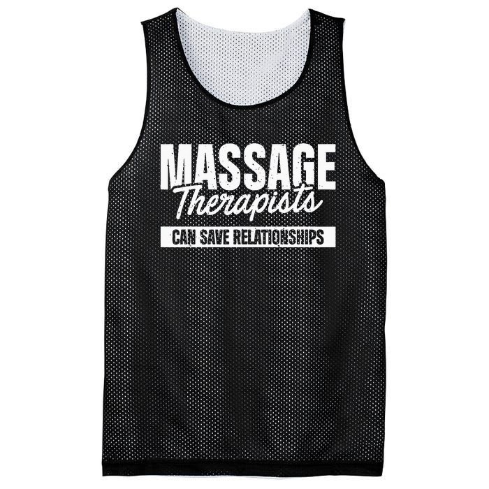 Massage Therapist Mesh Reversible Basketball Jersey Tank