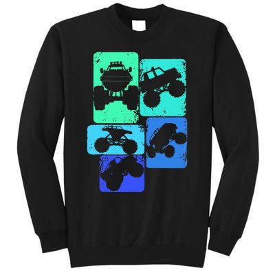 Monster Truck Tall Sweatshirt