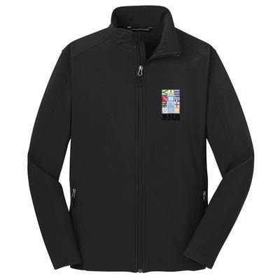 Math Teacher Core Soft Shell Jacket