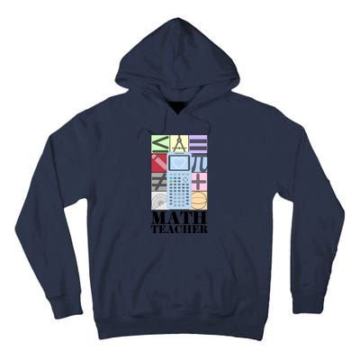 Math Teacher Tall Hoodie