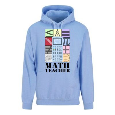 Math Teacher Unisex Surf Hoodie