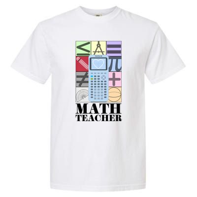 Math Teacher Garment-Dyed Heavyweight T-Shirt