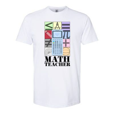 Math Teacher Softstyle CVC T-Shirt