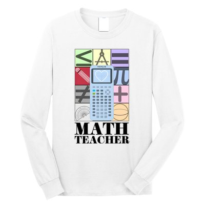 Math Teacher Long Sleeve Shirt